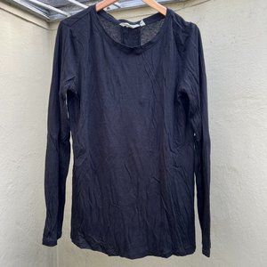 Athleta cotton and modal black tunic (M)